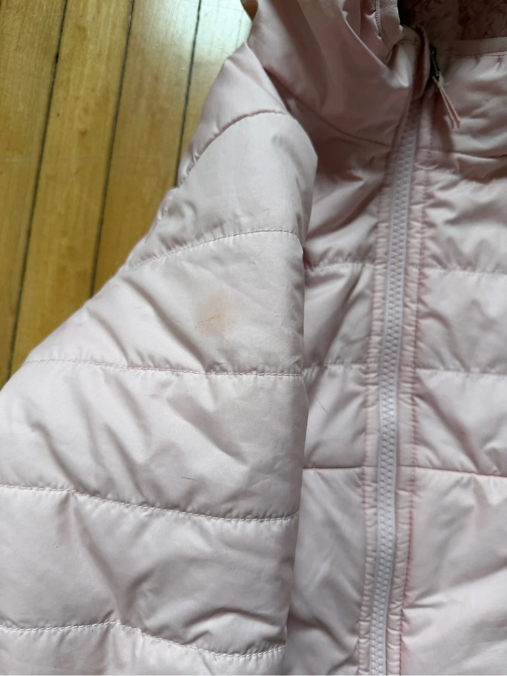 The North Face Reversible Mossbud Swirl Hooded Puffer Jacket Toddler Girls 3T
